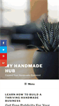 Mobile Screenshot of myhandmadehub.com